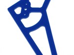 ALIGN T-REX 450 BLUE G-10 TAIL ROTOR FIN