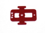 ALIGN T-REX 450 RED G-10 STANDARD BATTERY TRAY