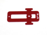 ALIGN T-REX 450 RED G-10 EXTENDED BATTERY TRAY