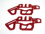 ALIGN T-REX 450 PRO RED G-10 SIDE PLATES