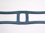 ALIGN T-REX 700 BLUE CARBON FIBER BOTTOM PLATE