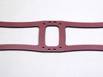 ALIGN T-REX 700 RED CARBON FIBER BOTTOM PLATE