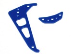 ALIGN T-REX 250 BLUE G-10 TAIL FIN SET