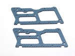 ALIGN T-REX 250 BLUE CARBON FIBER LOWER FRAME (2)