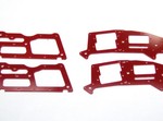 ALIGN T-REX 250 RED G-10 FRAME SET (4 PIECES)