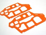 ALIGN T-REX 550 HIGH VISIBILITY ORANGE G-10 FRAME SET 2.0mm(2)