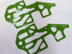 BLADE 500 GREEN G-10 FRAME SET (1.6mm)