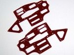 COMPASS ATOM 500 RED G-10 FRAME SET