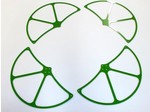 WALKERA QR X350 GREEN G-10 PROPELLER GUARDS