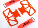 WALKERA QR X350 VISIBILITY ORANGE G-10 DUAL BATTERY MOUNT