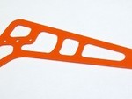 ALIGN T-REX 500 HIGH VISIBILITY ORANGE G-10 TAIL ROTOR FIN