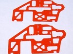 ALIGN T-REX 500 HIGH VISIBILITY ORANGE G-10 FRAME SET
