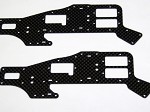 ALIGN T-REX 450 UPPER CARBON FIBER FRAME SET (2 PIECES)