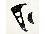 ALIGN T-REX 250 CARBON FIBER TAIL FIN SET