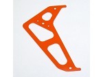 E-FLITE BLADE SR HIGH VISIBILITY ORANGE G-10 CARBON FIBER ROTOR FIN