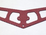 ALIGN T-REX 450 RED CARBON FIBER TAIL BOOM FIN