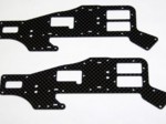 ALIGN T-REX 450 UPPER CARBON FIBER FRAME SET (2 PIECES)