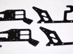 ALIGN T-REX 450 CARBON FIBER FRAME SET (4 PIECES)