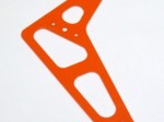 E-FLITE BLADE SR HIGH VISIBILITY ORANGE G-10 CARBON FIBER ROTOR FIN