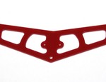 ALIGN T-REX 450 RED G-10 TAIL BOOM FIN (11700GR)