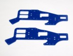 ALIGN T-REX 450 UPPER BLUE G-10 FRAME SET (2 PIECES)