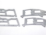 ALIGN T-REX 250 SILVER CARBON FIBER FRAME SET (4 PIECES)