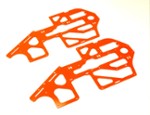 BLADE 500 HIGH VISIBILITY ORANGE G-10 FRAME SET (1.6mm)