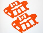 BLADE 550X 600X HIGH VISIBILITY ORANGE G-10 FRAME SET (2.0mm)