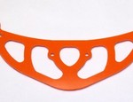 ALIGN T-REX 700 HIGH VISIBILITY ORANGE G-10 TAIL BOOM FIN (11730O)