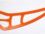 ALIGN T-REX 700 HIGH VISIBILITY ORANGE G-10 TAIL ROTOR FIN (11731O)