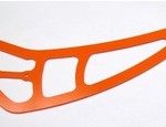 ALIGN T-REX 700 HIGH VISIBILITY ORANGE G-10 TAIL ROTOR FIN