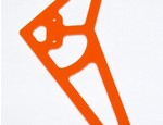 ALIGN T-REX 450 HIGH VISIBILITY ORANGE G-10 TAIL ROTOR FIN (11701O)