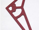 ALIGN T-REX 450 RED CARBON FIBER TAIL TAIL ROTOR FIN