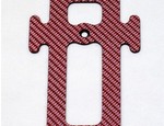 ALIGN T-REX 450 RED CARBON FIBER EXTENDED BATTERY TRAY