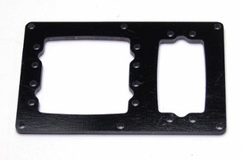 XTREME BLACK G-10 SINGLE / DOUBLE SERVO MOUNT (13104)