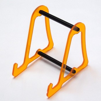 ORANGE ACRYLIC iPAD STAND (10IAO)