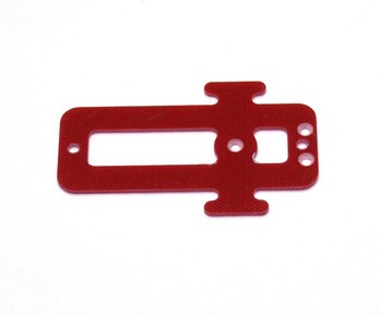 ALIGN T-REX 450 RED G-10 EXTENDED BATTERY TRAY (11703GR)