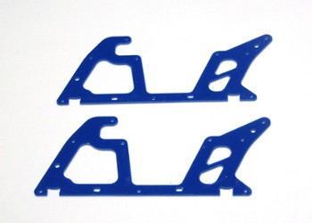 ALIGN T-REX 450 LOWER BLUE G-10 FRAME SET (2 PIECES) (11704GB)