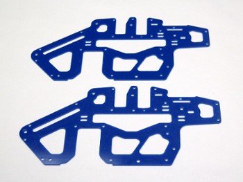 ALIGN T-REX 450 PRO BLUE G-10 SIDE PLATES (11707GB)