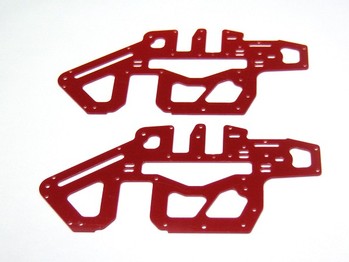 ALIGN T-REX 450 PRO RED G-10 SIDE PLATES (11707GR)