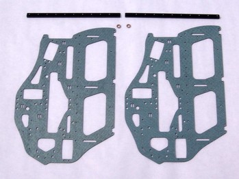 ALIGN T-REX 700 BLUE CARBON FIBER FRAME SET (11732B)