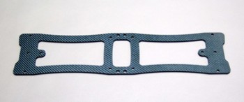 ALIGN T-REX 700 BLUE CARBON FIBER BOTTOM PLATE (11733B)