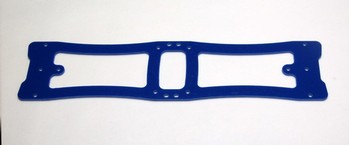 ALIGN T-REX 700 BLUE G-10 BOTTOM PLATE (11733GBL)