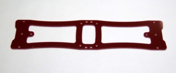ALIGN T-REX 700 RED G-10 BOTTOM PLATE (11733GR)