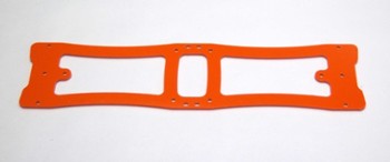 ALIGN T-REX 700 HIGH VISIBILITY ORANGE G-10 BOTTOM PLATE (11733O)