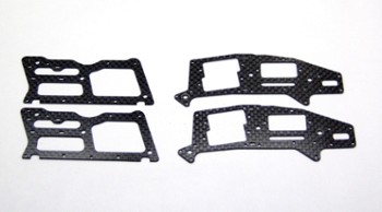 ALIGN T-REX 250 CARBON FIBER FRAME SET (4 PIECES) (11754)