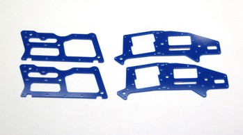 ALIGN T-REX 250 BLUE G-10 FRAME SET (4 PIECES) (11754GB)