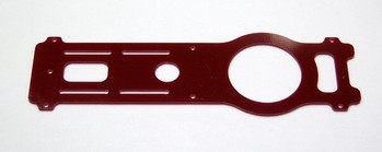 ALIGN T-REX 550 RED G-10 BOTTOM PLATE (11763GR)