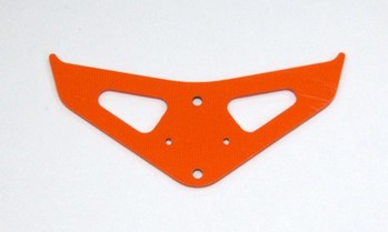 BLADE 450 HIGH VISIBILITY ORANGE G-10 BOOM FIN (13025O)