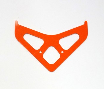 BLADE 550X 600X HIGH VISIBILITY ORANGE G-10 BOOM FIN (13036O)